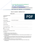 Formulir Pendaftaran KKN 2021