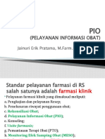 (Pelayanan Informasi Obat) : Jainuri Erik Pratama, M.Farm - Klin., Apt