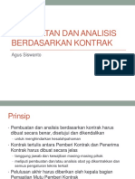 Pembuatan Dan Analisis Berdasarkan Kontrak