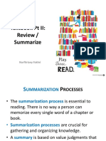 Textbook PT II: Review / Summarize: Nurfitriany Fakhri