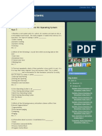 Multiple Choice Questions On Operating