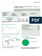 Peso Powerhouse Fund - Fund Fact Sheet - December - 2020