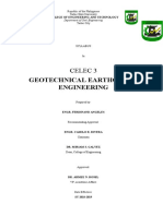 Geotechnical Earthquake Engineering: Celec 3