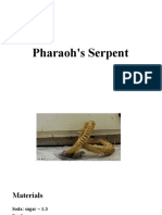 Pharaoh's Serpent: How to Make a Fire Snake
