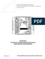 Installation & Operation Manual: Series 340 BN/MB Btu Transmitter