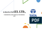 Tata Steel LTD.,: Fundamentals and Financial Performance 2020