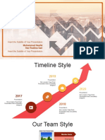 Abstract City Arrows PowerPoint Templates