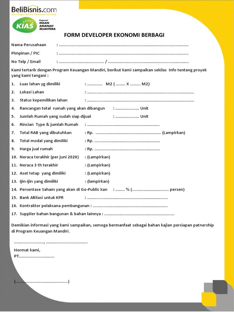Form Developer1 | PDF