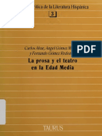 Alvar, Carlos - La Prosa y El Teatro en La Edad Media