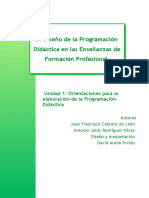 Canarias.el Disenyo Programación Didactica en Fp