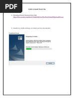 Guideline To Install Oracle 10g
