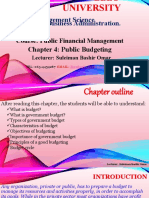 Chap 4 Budgeting