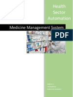 Medicine Management System: Health Sector Automation