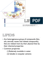 Expt 7 Lipids