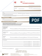 Documento de Despesas Editável - Acidentes de Trabalho - Out2020