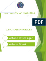 Uji Potensi Antimikroba