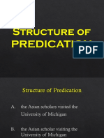 4 - Structure of Predication