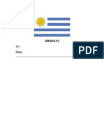 Note Paper Uruguay