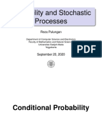 Probability and Stochastic Processes: Reza Pulungan