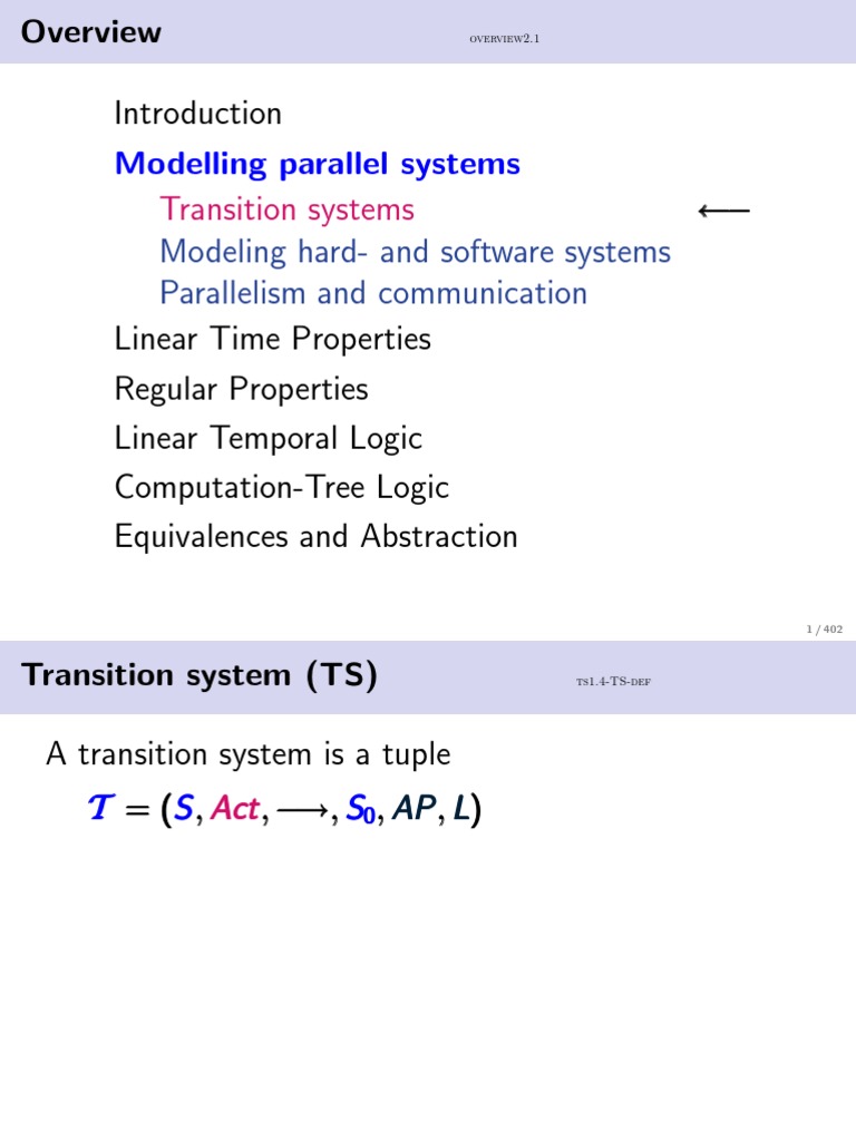Modelling Parallel Systems | PDF | Boolean Data Type | Mathematics Of ...