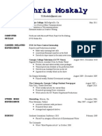 Resume without address