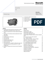 Axial Piston Variable Pump (A) A10VSO Series 31 Americas: RE-A 92711/04.2017, Bosch Rexroth AG