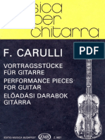 Carulli - Performance Pieces for Guitar