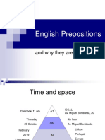 English Prepositions