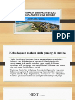 BUDAYA MAKAN SIRIH-PINANG Di Nusa Tenggara Timur Khusus