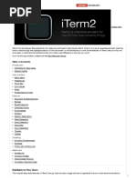 Documentation - Iterm2 - macOS Terminal Replacement