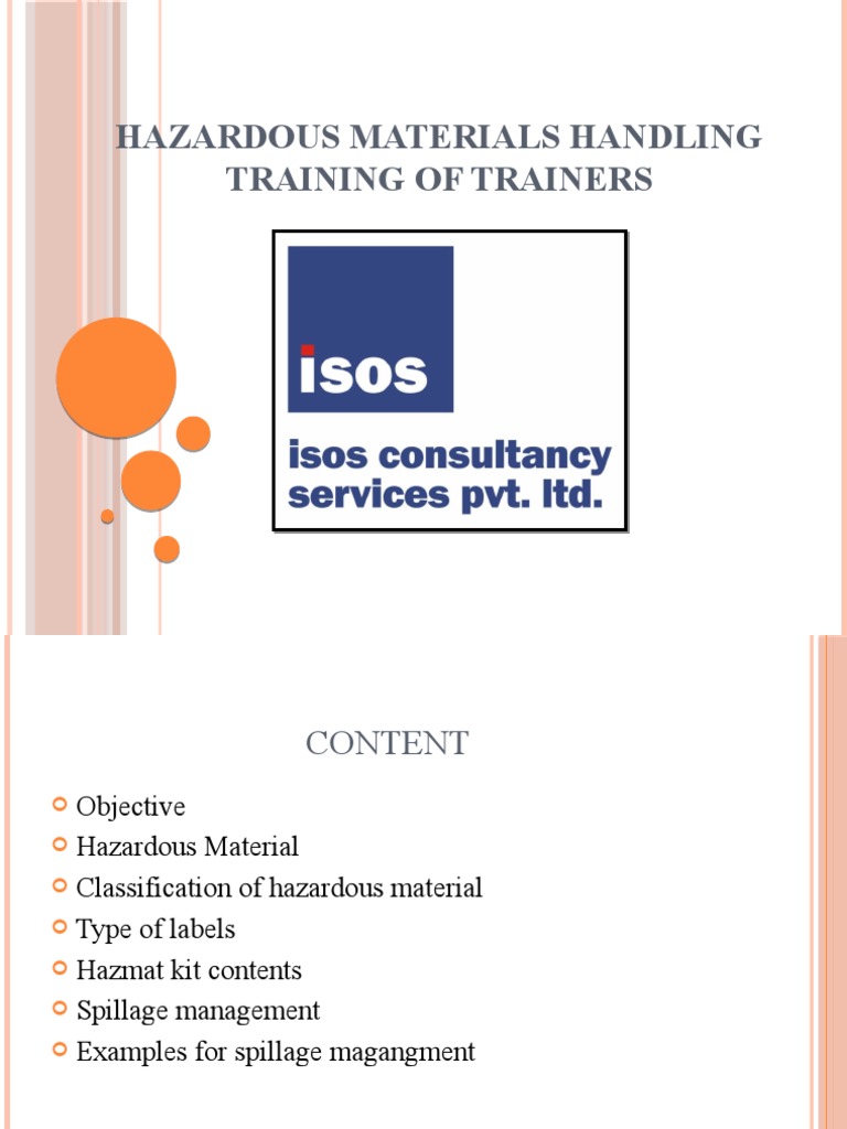 Hazmat Final Pdf Dangerous Goods Workplace