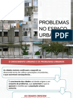 3 - Os Problemas Urbanos