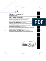 CP-S317/CP-X327: Liquid Crystal Projector
