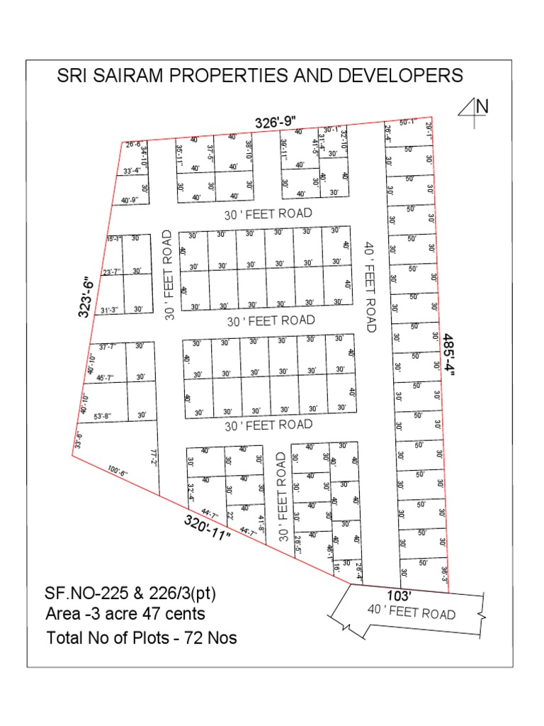 Sairam Layout - 1 | PDF