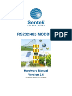 Sentek RS232-RS485 Modbus Interface Manual V3.6