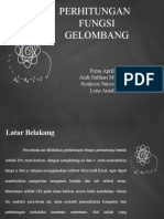 Lab. KF (PERHITUNGAN FUNGSI GELOMBANG)