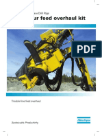 2000 Hour Feed Overhaul Kit: Atlas Copco Surface Drill Rigs