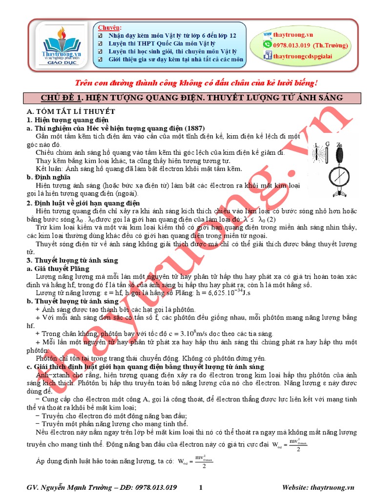 Thuyết lượng tử ánh sáng dùng để giải thích: Khám phá các hiện tượng quang học hiện đại