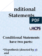 Conditional Statements: Lesson 2-1