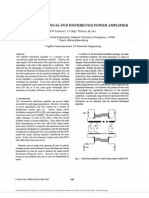 Analysis of The Dual-Fed Distributed Power Amplifier