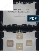 Advokasi Dalam Promosi Kesehatan