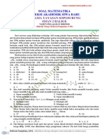 Matematika SMA Soal Seleksi Akademi Asrama