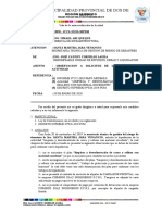 INFORME N° 03 - OBSERVACION A DOCUMENTOS DE LIQUIDACION