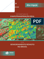 Estimativas de Evapotranspiracao Real Por Sensoriamento Remoto