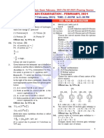 Allen: Final Jee-Main Examination - February, 2021