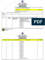 Department of Education: Weekly Home Learning Plan For Grade 8