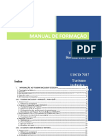 Manual UFCD 7927 - Turismo Inclusivo - Oportunidades e Desafios