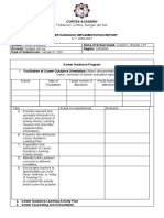 Career Guidance Implementation Report