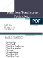 Touchless Touchscreen Technology Guide