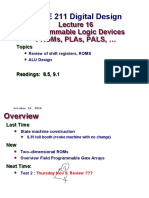 CSCE 211 Digital Design: Programmable Logic Devices Proms, Plas, Pals